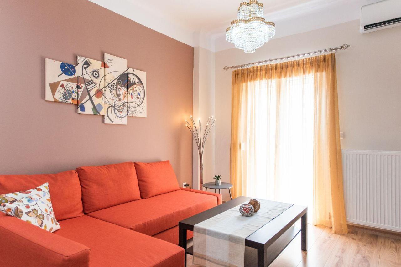 Apricot By Halu! Cozy Apt Next To Agia Sophia Metro Station Thessaloniki Exterior photo