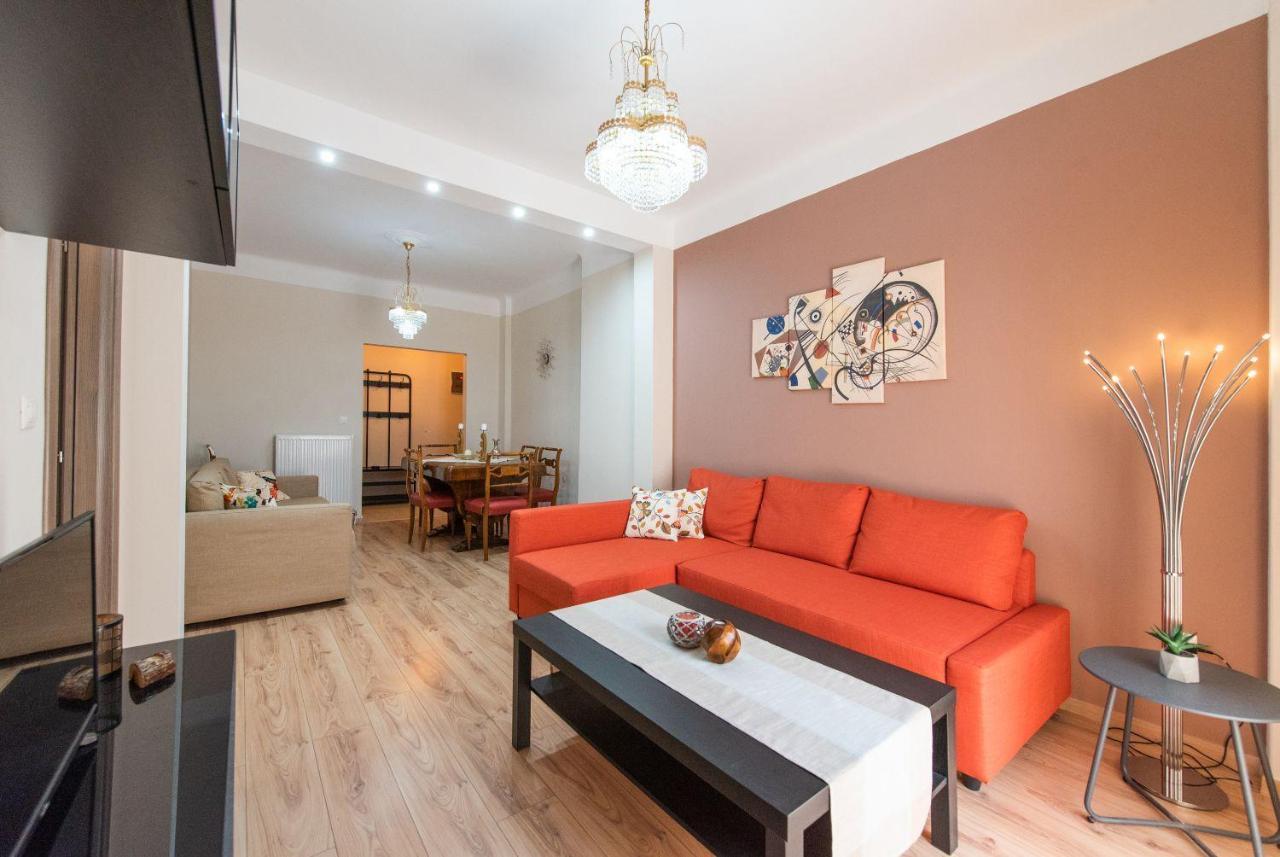 Apricot By Halu! Cozy Apt Next To Agia Sophia Metro Station Thessaloniki Exterior photo